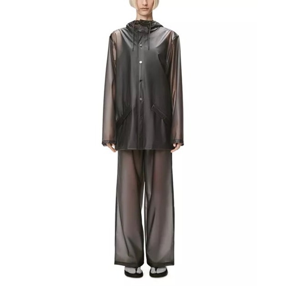 RAINS NEW Unisex Rain 12010 Jacket in Mist Size XL‎ MSRP $110.